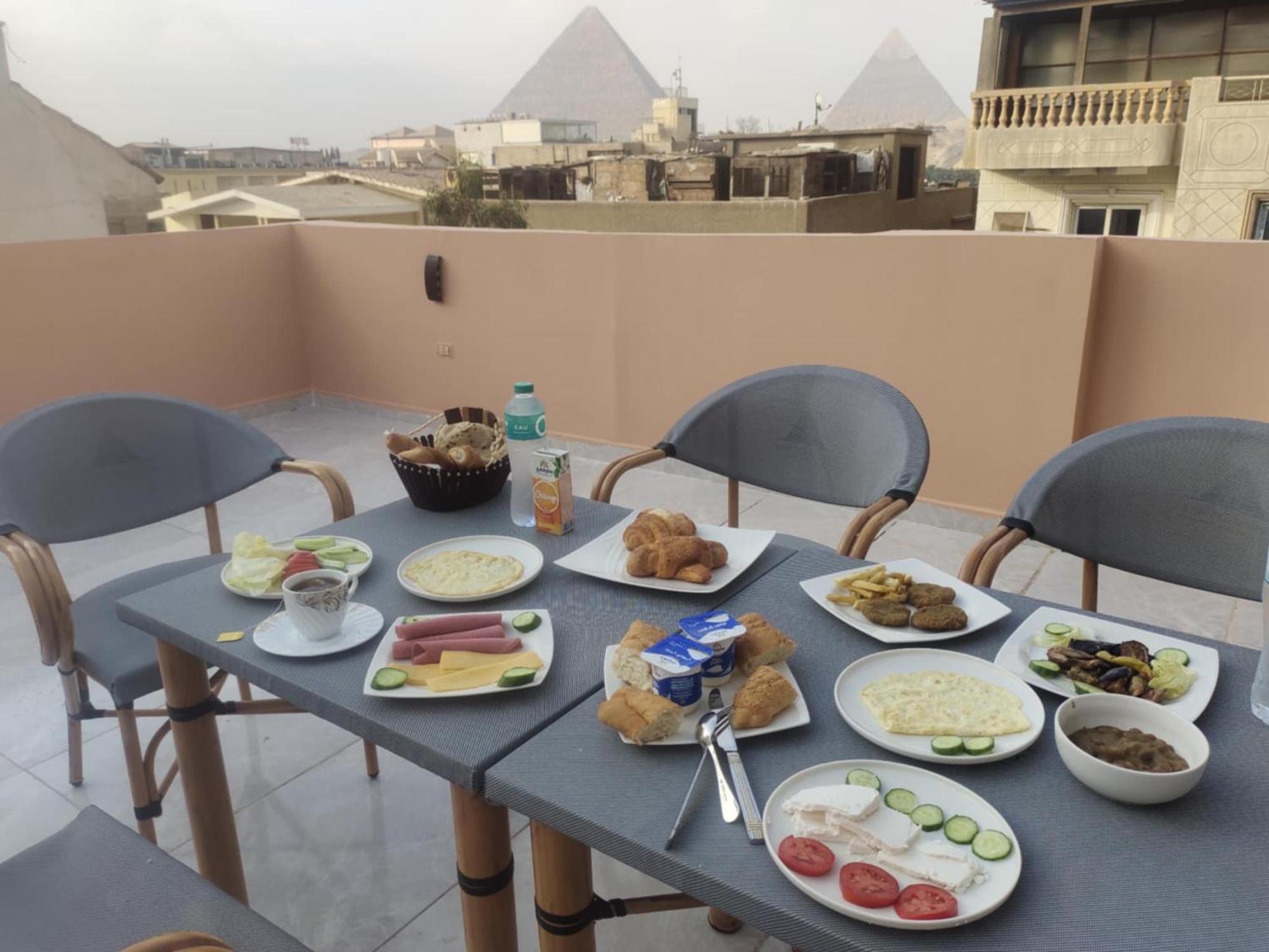 Pyramids Way Inn Kafret el-Gabal Exteriér fotografie
